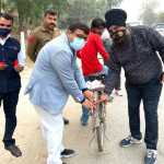 सड़क सुरक्षा नियम तोड़ने पर पुलिस से बच सकते हो परन्तु सीसीटीवी से नहीं - जितेंद्र कुमार