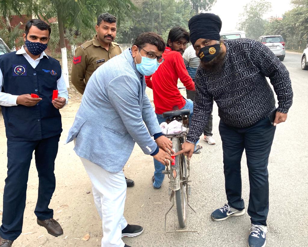 सड़क सुरक्षा नियम तोड़ने पर पुलिस से बच सकते हो परन्तु सीसीटीवी से नहीं - जितेंद्र कुमार