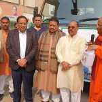 पूर्व मंत्री ने हथिनी कुंड बैराज से मंगवाए गए 10000 लीटर यमुना मैया के जल