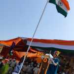 एसडीएम अपराजिता ने स्वतंत्रता दिवस समारोह में ध्वजारोहण कर परेड की स्लामी ली