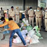फरीदाबाद : 185 किलोग्राम नशीले पदार्थ को पुलिस ने किया नष्ट