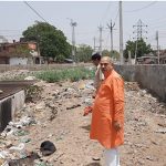 कैबिनेट मंत्री मूलचंद शर्मा ने किया मछली मार्केट के बुस्टिंग स्टेशन का औचक निरीक्षण