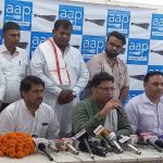 आम आदमी पार्टी में हुए जिले के दर्जनों युवा शामिल