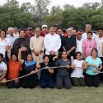 केंद्रीय राज्य मंत्री कृष्णपाल गुर्जर ने किया सांसद खेल महोत्सव का समापन