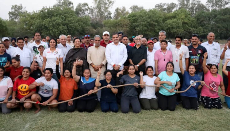 केंद्रीय राज्य मंत्री कृष्णपाल गुर्जर ने किया सांसद खेल महोत्सव का समापन