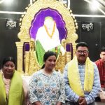 शिरडी साई धाम ऋषिकेश के संस्थापक अशोक थापा फरीदाबाद में आगमन