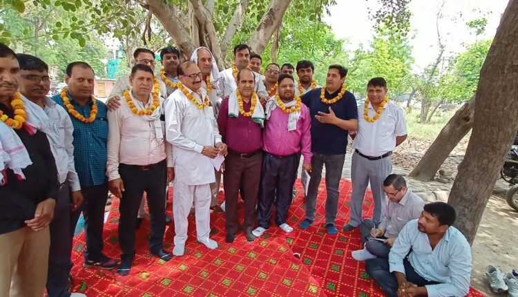 कर्मचारीयों के त्रिवार्षिक चुनाव में सबडिवीजन नम्बर-तीन के प्रधान बने अशोक लाम्बा तो राकेश तलवार बने सचिव