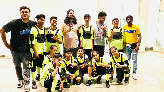 DDA Crew Faridabad secured 6th rank in All India in the final of All India Hip Hop Dance Championship 2022