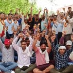 सबडिविजिन मथुरा रोड से सुरेन्दर व 220 केवी ऐ-थ्री पल्ला पावर हाउस से लालकिशन बने कर्मचारियों के प्रधान