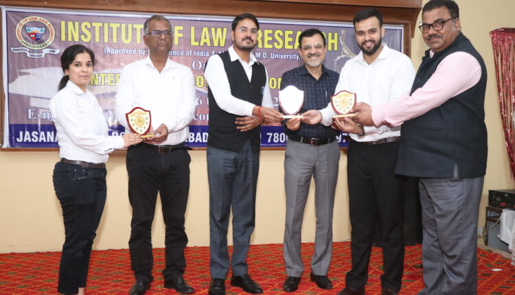दो दिवसीय इंटर क्लास मूट कोर्ट प्रतियोगिता का आईएलआर जसाना में सफल आयोजन