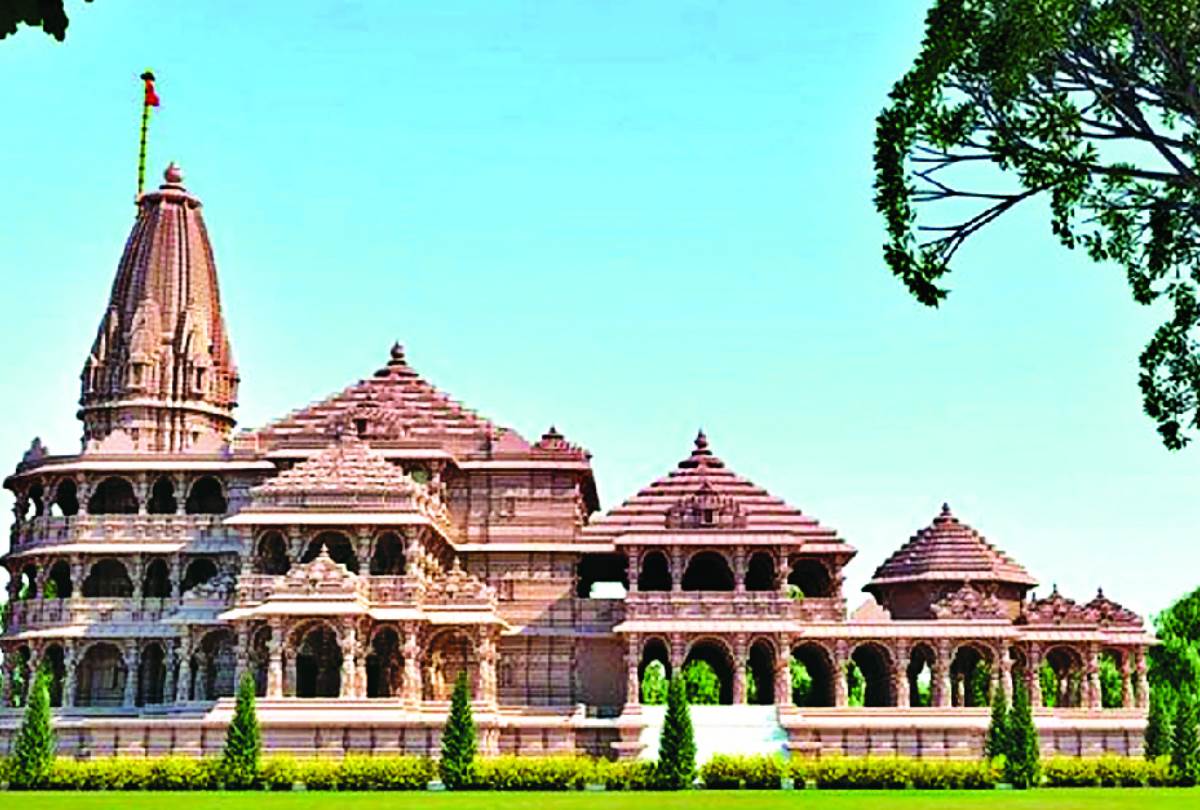 मंदिर वहीं बन रहा, तारीख भी आ गई, इस दिन राम लला गर्भगृह में होंगे विराजमान