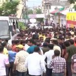 Kanhaiya was cremated, a large number of security forces deployed