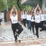 खजानी वूमैनस वोकेशनल इस्टीटयूट की छात्राओं ने मनाया अंतर्राष्ट्रीय योग दिवस