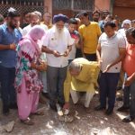 विधायक ( MLA) सीमा त्रिखा के प्रयासों से एसजीएम नगर में विकास कार्यों का उद्घाटन