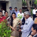 जिला विधिक सेवा प्राधिकरण द्वारा बटवाएं गए पौधे