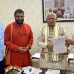 अमृता अस्पताल की समस्या के लिए सीएम से मिले विधायक राजेश नागर