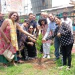 रोटरी क्लब ऑफ फरीदाबाद ईस्ट ने अमरनाथ हाई स्कूल में लगाए फलदार पौधे