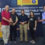 मानव रचना इंटर फैकल्टी एंड स्टाफ बैडमिंटन और टीटी चैंपियनशिप 2022 का 10 वां संस्करण MRIS 14 में आयोजित किया गया