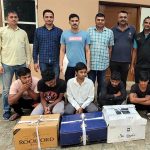 क्राइम ब्रांच 17 ने ऑनलाइन कसीनो खिलाने वाले एक तथा खेलने वाले चार आरोपियों को किया गिरफ्तार, 3 लैपटॉप, 2 डेस्कटॉप कंप्यूटर तथा 67500 रुपए नकद बरामद