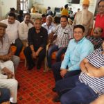सीनियर सिटीजन फॉर्म सेक्टर 7ए मे आयोजित भंडारे मे पहुंचे युवा नेता अमन गोयल