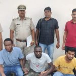 नाइजीरियन व्यक्तियों के आधार कार्ड बनाने वाले गिरोह का भड़ाफोड़