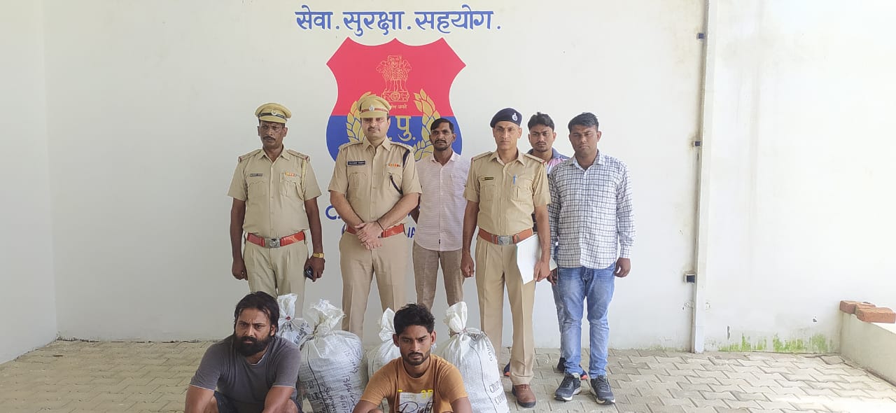 पलवल पुलिस का मादक पदार्थ तस्करी पर ताबड़तोड़ प्रहार लगातार जारी