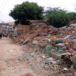 गैंगस्टर मनोज मांगरिया के गुर्गे जावेद द्वारा अवैध रुप से जमीन पर कब्जा करके बनाई गई दुकानों, मकान और गोदाम पर चला पीला पंजा