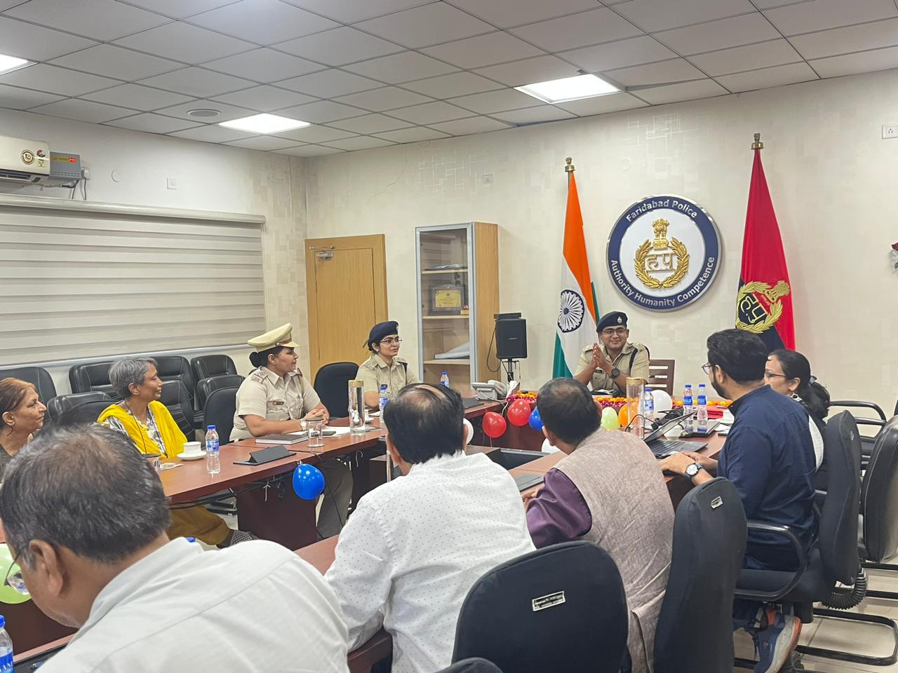 पूरे फरीदाबाद में सर्वे करके महिला सुरक्षा के लिए कार्य करने की तैयार की रूपरेखा
