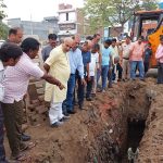 परिवहन मंत्री मूलचंद शर्मा ने बूस्टर तक पानी पहुंचाने के कार्य को जल्द से जल्द खत्म करने के निर्देश दिए