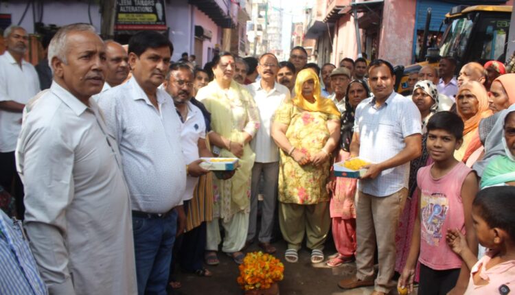 भारतीय जनता पार्टी लगातार क्षेत्र के विकास एवं सौंदर्यकरण के लिए कर रही है कार्य : सीमा त्रिखा