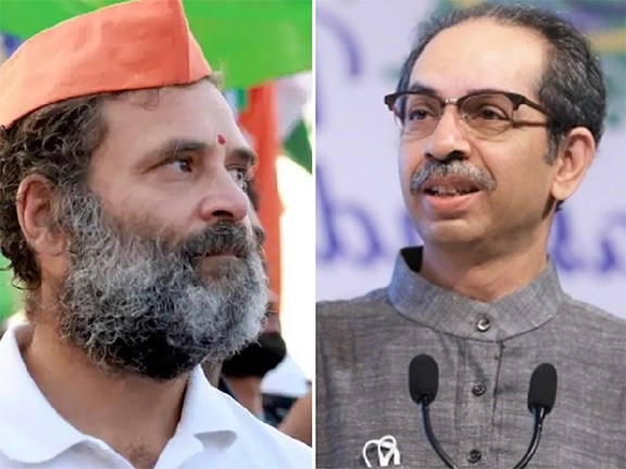 सावरकर पर राहुल का बयान तोड़ सकता है कांग्रेस-शिवसेना गठबंधन:उद्धव लेंगे फैसला, कुछ ही देर में आदित्य ठाकरे की प्रेस कॉन्फ्रेंस
