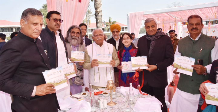 The Chief Minister launched the brochure of the International Year of Millets - 2023 at the fair.
