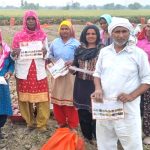 फरीदाबाद जिला में मोबाइल वैन द्वारा मोटे अनाज उत्पादन के लिए किसानों को किया जा रहा है जागरूक