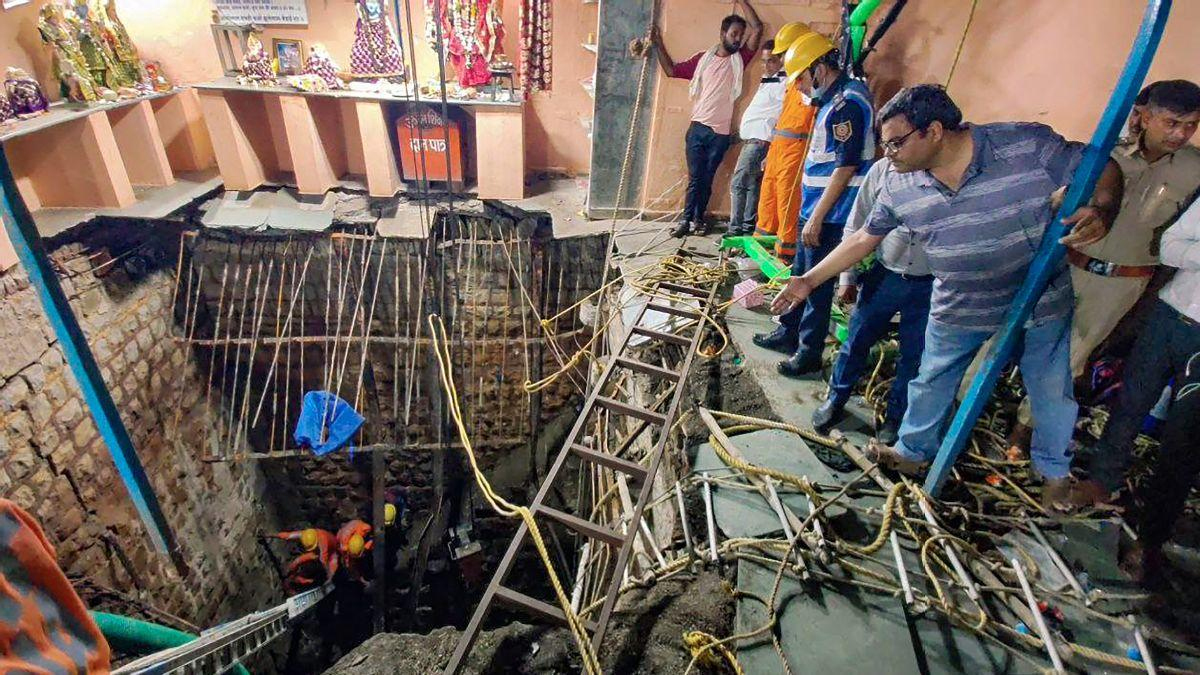 Indore temple accident: 2 more bodies found, now 36 deaths, culpable homicide case against temple trust president