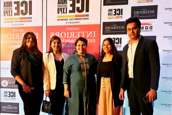 मानव रचना के छात्रों ने सोसायटी इंटीरियर डिजाइन प्रतियोगिता और पुरस्कारों के 20वां संस्करण में ज़ोनल और राष्ट्रीय स्तर पर जीत हासिल की