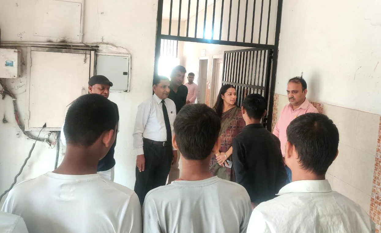 CJM Sukirti Goyal inspected the Child Improvement Home