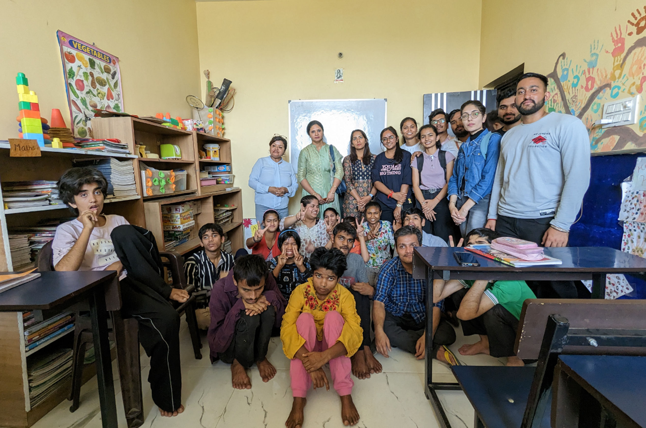 JC Volunteers of Bose University visited the orphanage