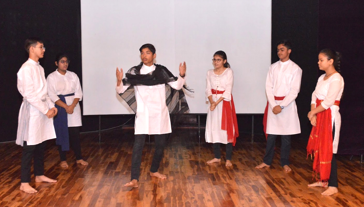 पर्यावरण संरक्षण पर जीवा के छात्रों ने दिया संदेश