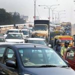 Badkhal Badkhal railway overbridge closed for repair, traffic jam on alternative routes