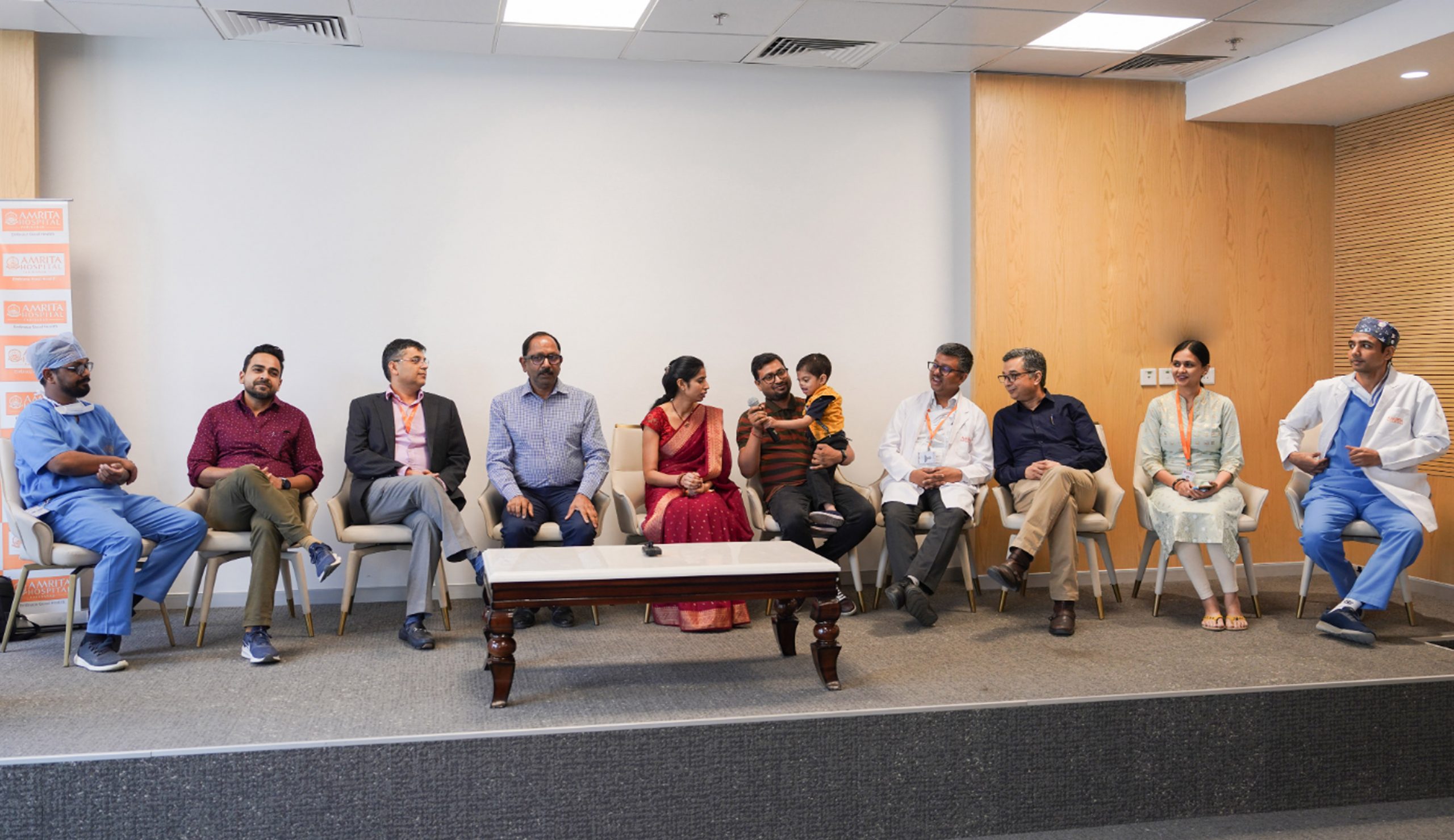 फरीदाबाद के अमृता अस्पताल में चेहरे की गंभीर और दुर्लभ विकृति वाले लड़के की पुनर्निर्माण सर्जरी की गई