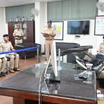 Superintendent of police palwal लोकेंद्र सिंह,IPS ने जिला पुलिस कार्यालय का किया फिजीकल निरीक्षण
