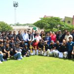 Manav Rachna's team beat Radisson Hotel by 10 wickets in Friendship Cup 2023