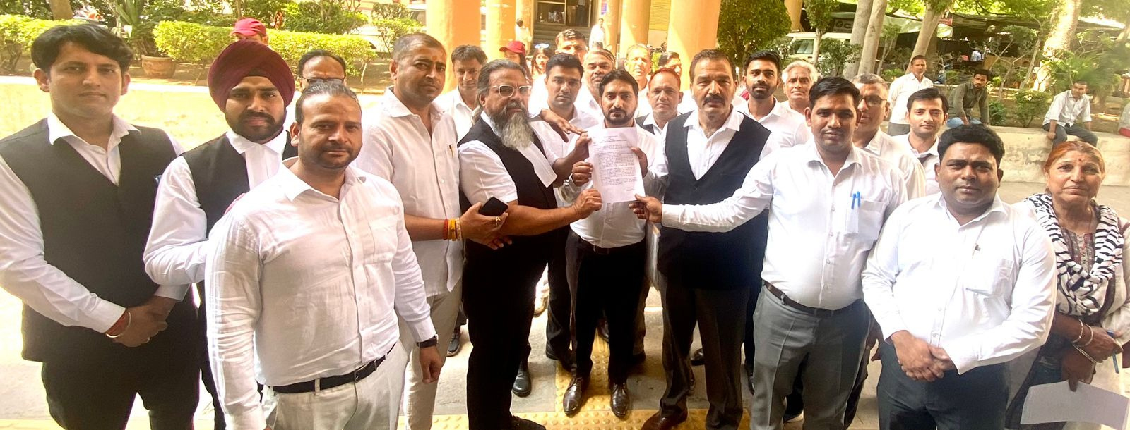 Lawyers protested against same-sex marriage by giving memorandum to the President and the Prime Minister