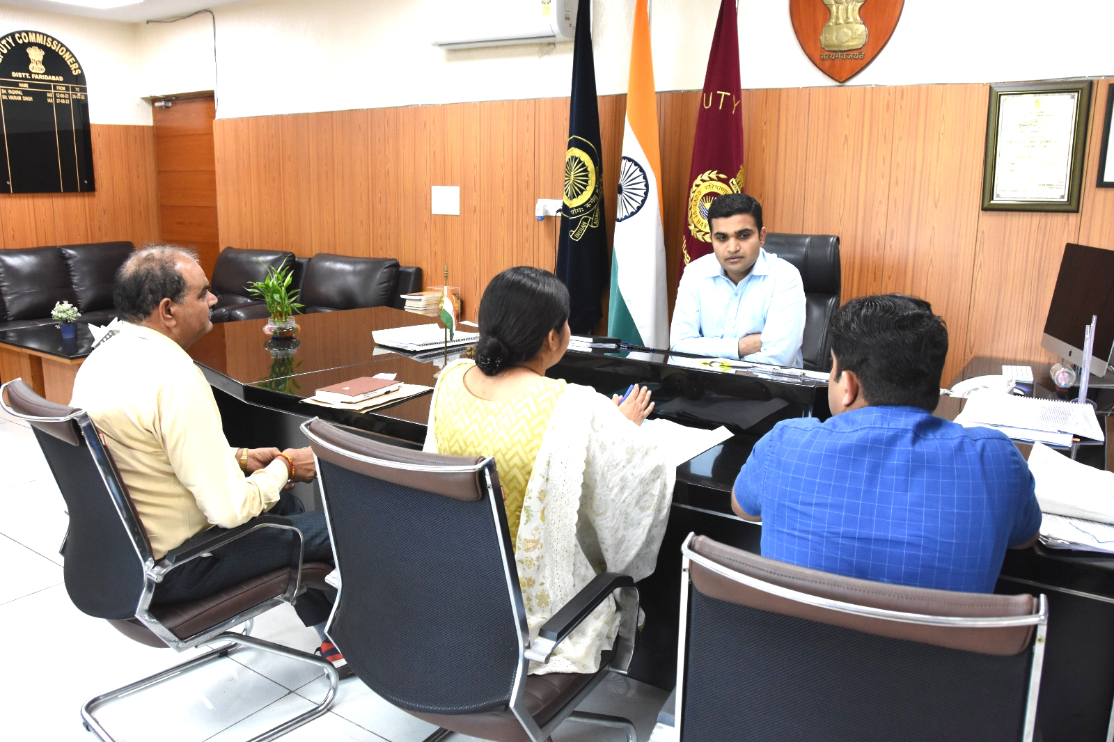 According to the instructions of the NGT, the officers of the departments must review the treatment plant in coordination: DC Vikram Singh