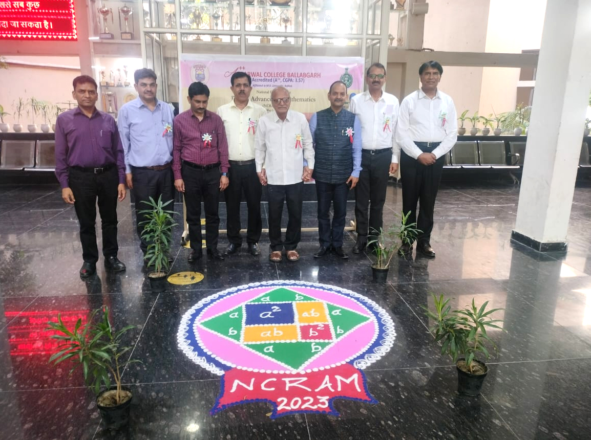 Closing ceremony of two-day national conference by Department of Mathematics, Aggarwal College