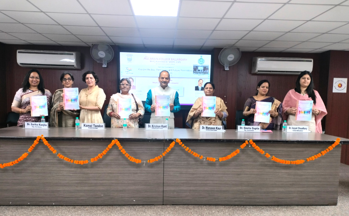 One day national conference organized at Agrawal College Ballabgarh