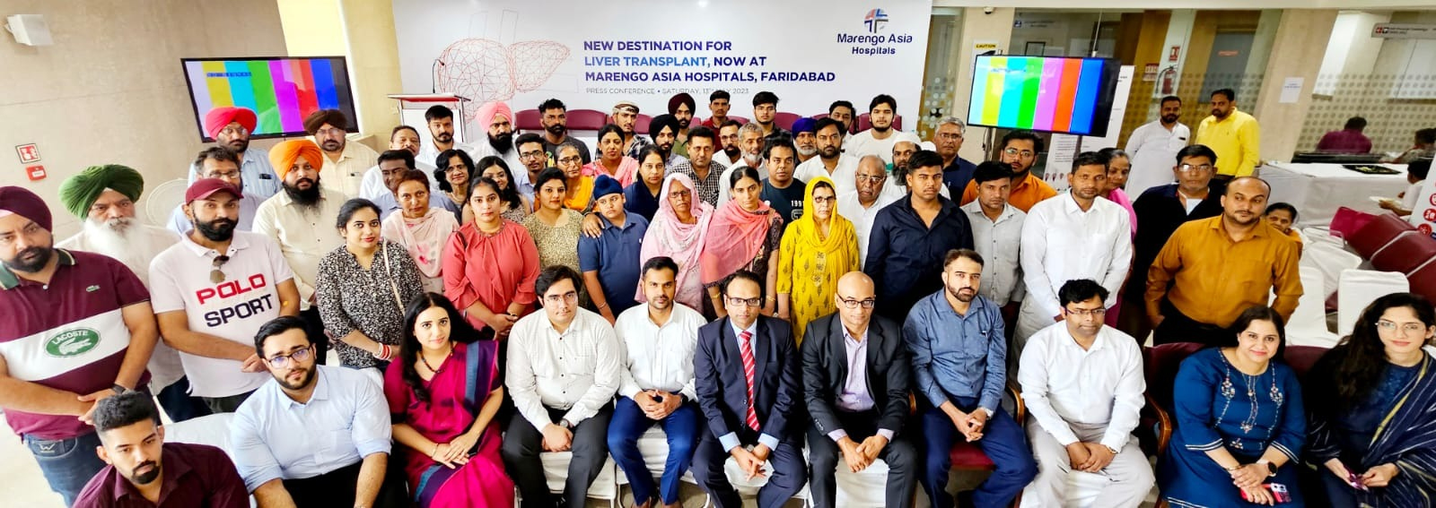 Maringo Asia Hospitals Faridabad 'Celebrates Successful Liver Transplantation' by inviting patients to share their experiences and raise awareness