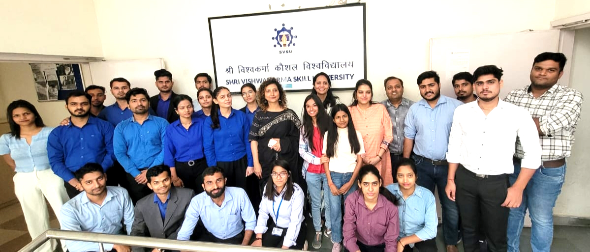 श्री विश्वकर्मा कौशल विश्वविद्यालय में नेतृत्व विकास और व्यवसायिक उत्कृष्टता के लिए तीन दिवसीय कार्यशाला आयोजित