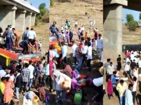 मध्य प्रदेश के खरगोन में रेलिंग तोड़ पुल से नीचे गिरी बस, दर्दनाक हादसे में 22 की चली गई जान