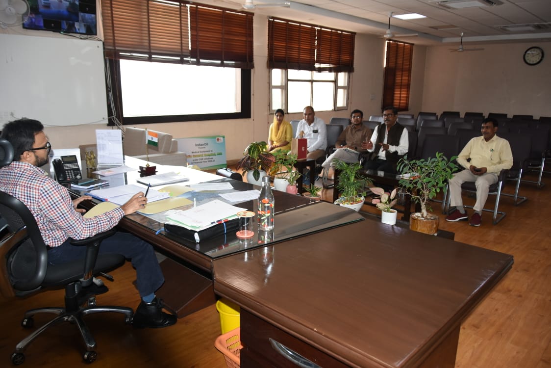 Machines received through Indian Oil R&D Faridabad at Bal Bhawan Nuh